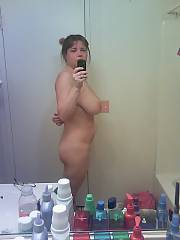 Jennifer; MILF of 2 showing me what i had asked for.  took her a few weeks to send them over but i saw her naked body in no time
