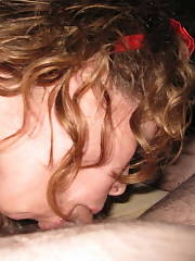 wife blowjob milf