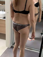 milf bra panties voyeur
