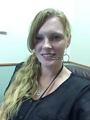 wife selfie blond huge