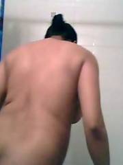 Sona s - my hot fat wife is taking bath. she enjoys doggy style and sucking me off.