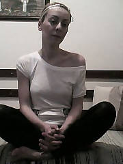 Here are some nude pics of my wife posing for me.  this was the first time she let me bring out the camera for some fun