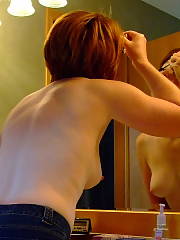 Some candid and not so candid shots of my 45 yr old wife.  the older she gets the more her inhibitions go insane
