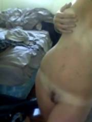 My ex-gf taking self pics for me.... and now u!  hope you like them.  she made me sperm cute hard