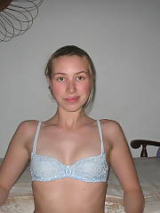 Slutty sandy exposing her perky little hooters and her freshly shaven snatch.  she used to blow job me off in public all the time.  she liked almost getting caught