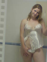 My hot ex-girlfriend hannah posing half nude and trying to tease me when she was away last summer.  i cheated on her twice that summer