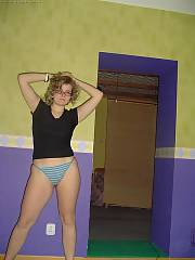 Chubby wifey two - last of these amateur submission pictures from this new orleans slutty wife.  she def knows how to party living in new orleans