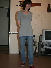 blackhaired undressing teasing exposing