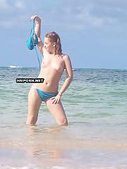 Excellent vacation days with gf on the island in ocean, Only palms, sand, sea and us together making enjoy right on the beach - amateur porn pictures