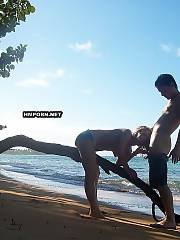 vacation together beach
