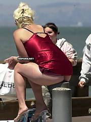 Ordinary but cool looking women prefer to wear no panties in summer and love to flash their beautiful vaginas up-skirt in public and at home to tease their men