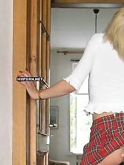 blonde housewife fucks swinger
