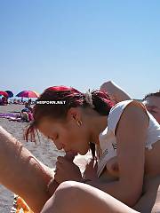 Free amateur sex - too sexy day on the beach makes people too nasty and they start fuckin right in public, see real amateur beach sex, blowjobs at the sea and crazy passionate fuck on sexy sand