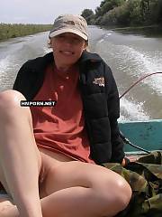 spreading legs public flashing