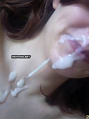 facial cumshots receiving jizz