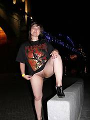 Naughty ass wife pissing in public. manowar? seriously? get a nicer band, bitch.