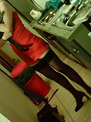 stockings dress