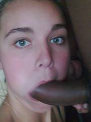 She really like black cock, so i kept passing her around my group of friends so we all had that tight white cunt