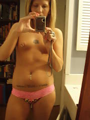 I just enjoy my body, i cant stop taking pics of it and looking at myself in the mirror. i like my piercings and tats too, i think they make it even more perfect.