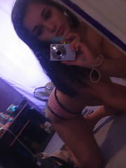 Go get used cameras, teen girls never delete the pictures off them i dont think they know how.