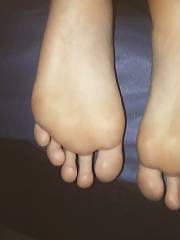 feet tease wife