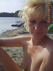 Every year when my wife and i go to her home village in germany she makes us go to the naked beach