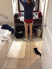 My skinny blondie housewife makes all the other milfs jealous. shes a bump lumpy in the ass but when she dresses up shes a stunner.
