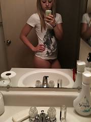 My ex-gf katrina loves camera and used to send me photos like this. we still talk every once and awhile (she wants to fuck) but i cant do it anymore shes crazy.