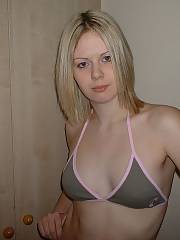 blond tied twat web