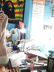 teenager shooting herself
