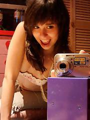 teenager toying herself