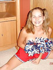 busty cheerleader