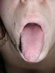 Nasty ex amalia blowing prick and got drilled hard and facialized.