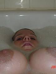 She was always wet and gooey down there...thought about porn 24/7 and loved taking it in the back.  too bad she was a cheating bitch
