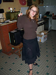 Retro old school slut - some things never change.  she was a laid back slut back in the day and still the same to this day