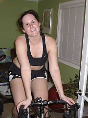 She had a huge butt that i used to love to smack my nuts off of.  she enjoyed having me bang her from behind