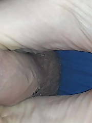 Wifes tiny little wrinkled soles Amateur Closeup MILF