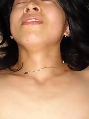 asian milf close closeup
