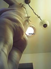 granny stripping bathroom