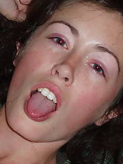 She was a drilling slut. probably still is. she enjoys going butt to mouth.