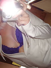 lighthaired teen herself mirror