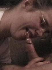 wifey sucking prick facialized