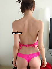 dressed underwear panties showing