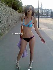 brunette blowjobs public outdoors