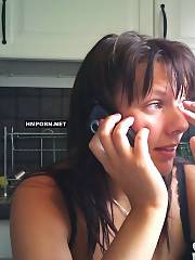 couple watch huge backside