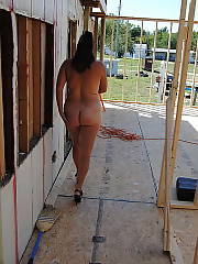 wife flashes bangs four