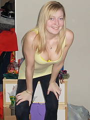 blonde teen