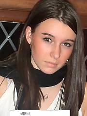 teen brunette blowjob