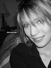 lighthaired exposing sofa fingerfucking