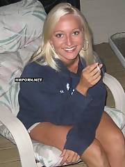 lighthaired banged doggy gagging